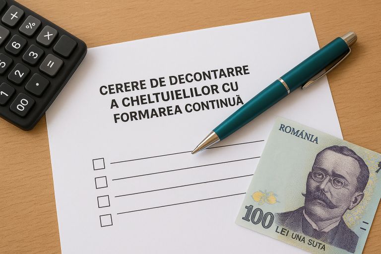 Decontare cheltuieli formare continuă