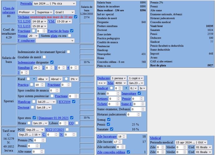 Ghid pentru verificarea plafonului de 6.000 lei net la acordarea indemnizației de hrană.