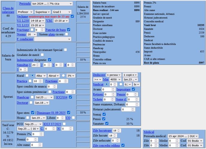 Ghid pentru verificarea plafonului de 6.000 lei net la acordarea indemnizației de hrană.