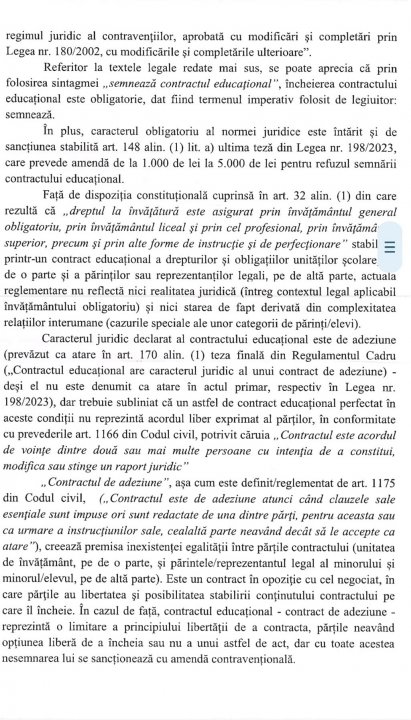 Avocatul poporului s-a sesizat din oficiu în privința contractului educațional ilegal